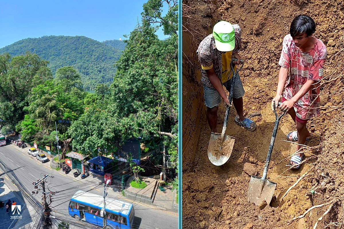 पार्क मासेर शौचालय बनाउन पोखरा महानगरले गरेको सम्झौता विवादमा