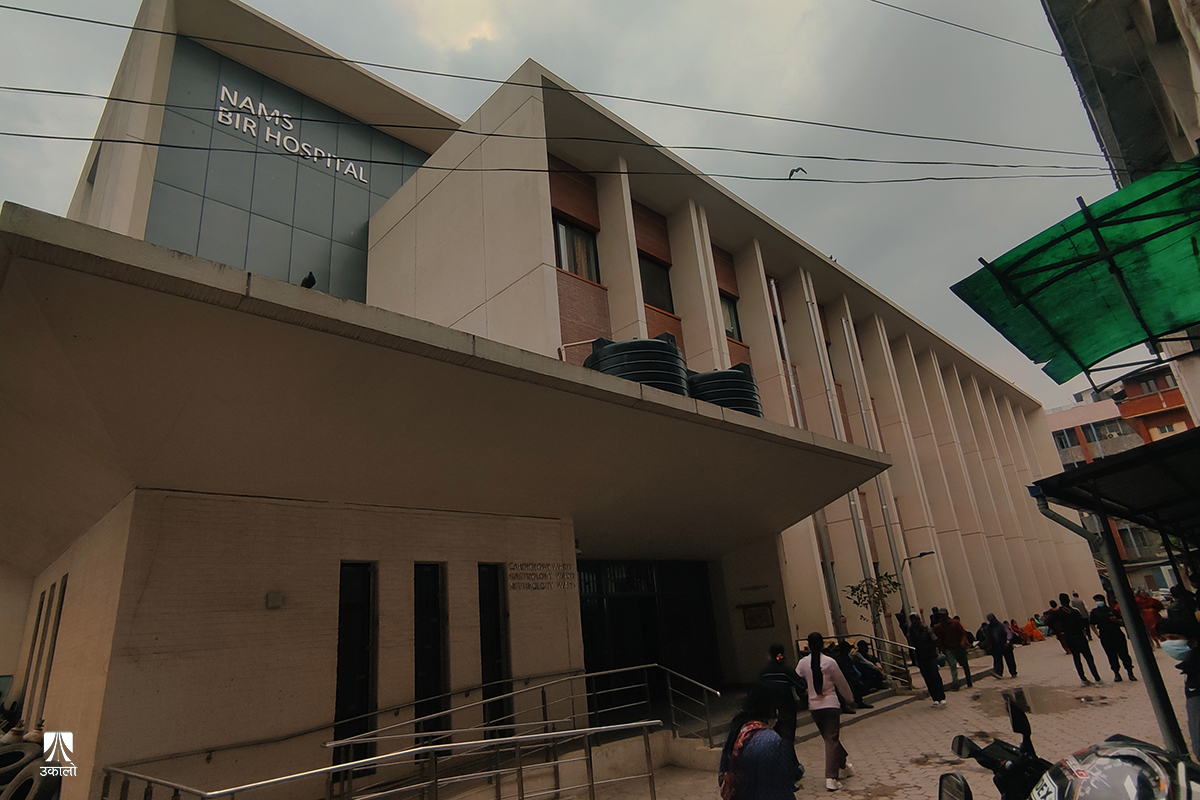 भदौभित्र बर्न वार्ड सञ्चालनको तयारीमा वीर अस्पताल