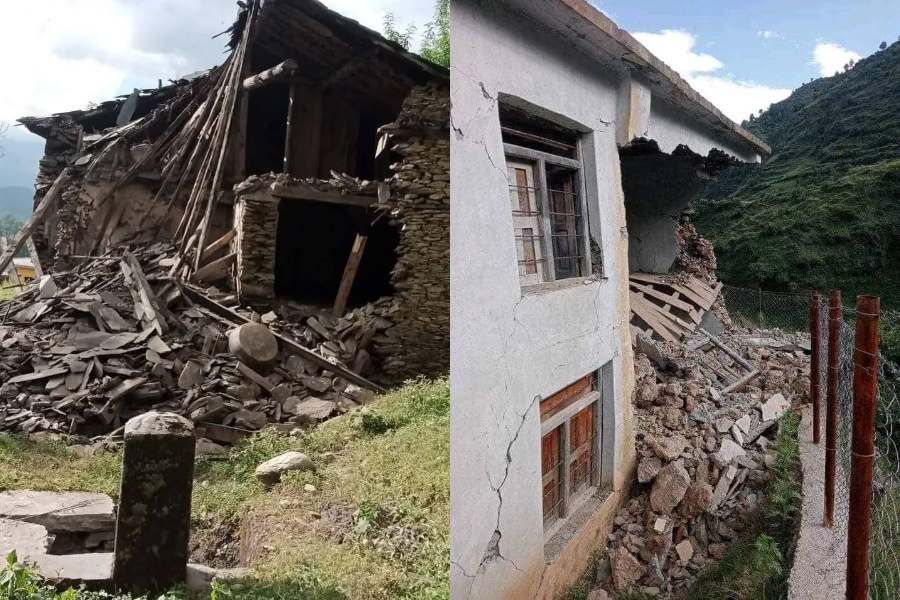 बझाङको चैनपुर केन्द्रबिन्दु भएर फेरि भूकम्प