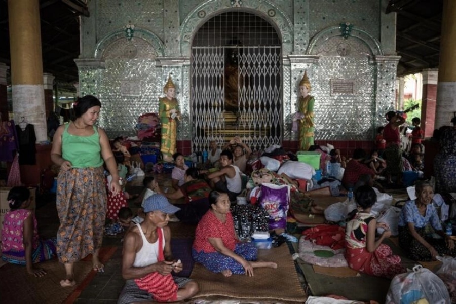 म्यानमारमा बाढी: ४५ हजारभन्दा बढी मानिस विस्थापित