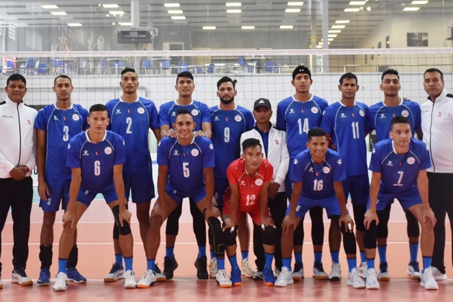 एशियाली खेलकुदः भलिबलमा लगातार दोस्रो हारसँगै नेपाल प्रतियाेगिताबाट बाहिरियाे