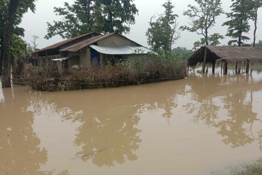 कैलालीमा डुबानबाट ३ हजार ४०० परिवार प्रभावित