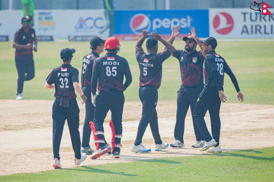 यूएईसँग पराजित हुँदै एसीसी प्रिमियर कपबाट बाहिरियो सिंगापुर