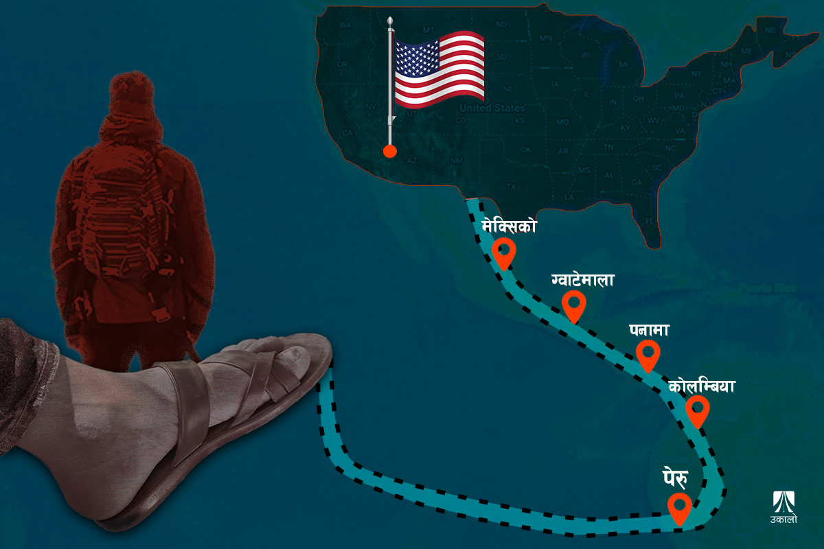 ६ महिना हिँडेर अमेरिका, २२ महिना थुनामा बसेपछि ‘डिपोर्ट’