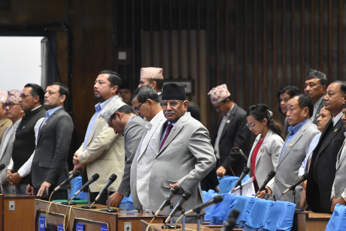 प्रतिनिधिसभामा विपक्षी दलको अवरोध, प्रधानमन्त्रीको जवाफ माग 