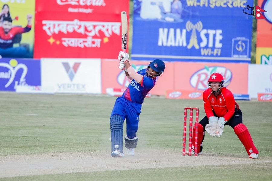 हङकङलाई हराउँदै नेपाल त्रिदेशीय टी-२० काे फाइनलमा