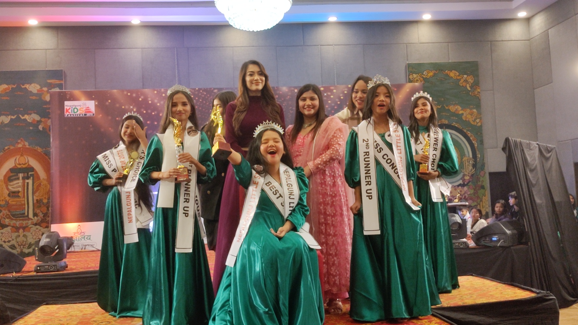 क्रिष्पी सिंह ठकुरीलाई 'नेपालगन्ज लिटिल स्टार' उपाधि