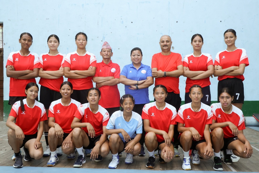 काभा यू–२० महिला भलिबल टोलीको घोषणा