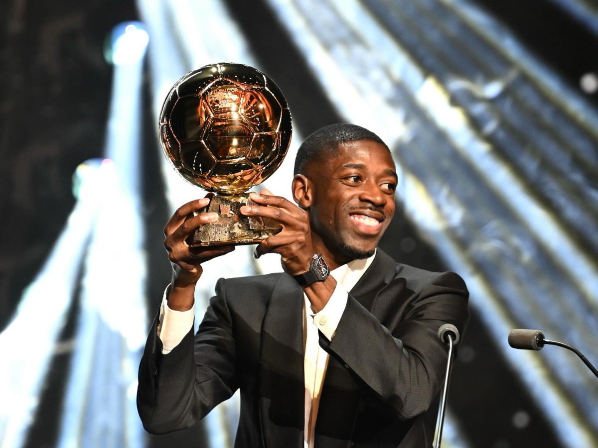 डेम्बेलेले जिते बालोन डी’ओर