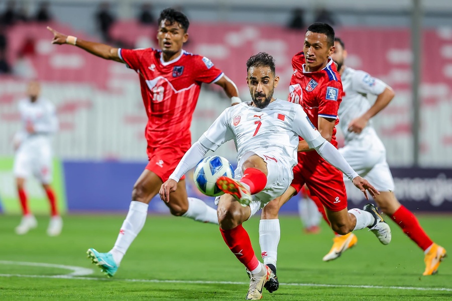 बहराइनसँग नेपालको फराकिलो हार 