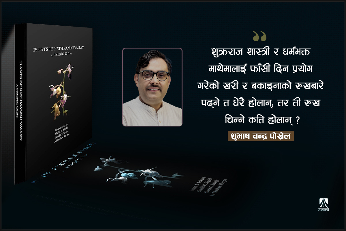 झन्डै दुई किलोको पुस्तकको ‘ज्ञानभार’