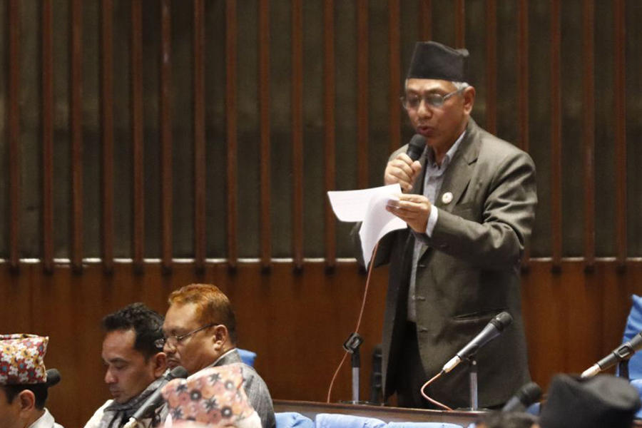 संसद्मा उठ्यो बाँसबारीको १० रोपनी जग्गा कब्जा गर्ने सांसद चौधरीलाई कारबाहीको माग