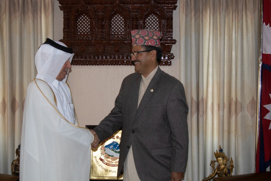 विपिनको रिहाइका लागि पहल गरिदिन कतारी विदेश राज्यमन्त्रीसँग आग्रह