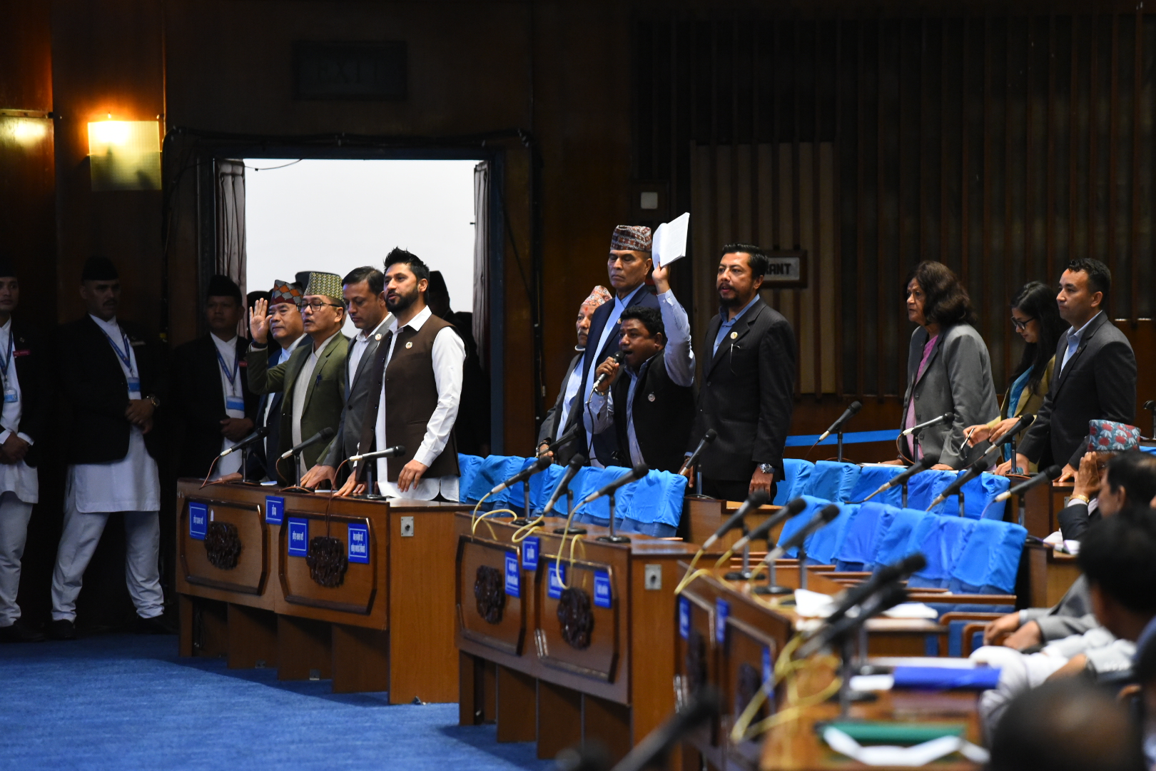 केही नेपाल ऐन संशोधन विधेयकमाथि सांसदहरूको विरोध