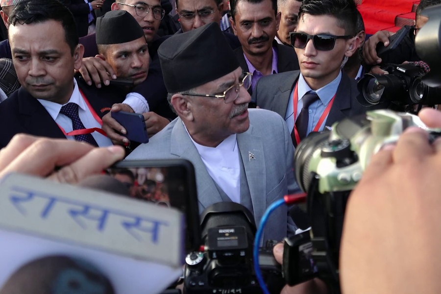 गुटेरेससामु शान्तिप्रक्रियाबारे देश विभाजित देखाउन खोजिएको प्रधानमन्त्रीको गुनासो