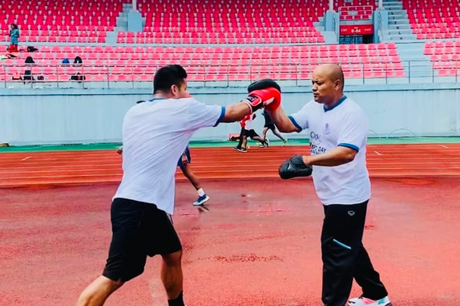 १९औँ एशियाली खेलकुद: नेपालको झन्डा दीपक महर्जनले बोक्ने