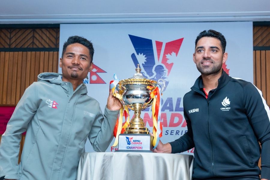 क्यानडाविरुद्ध ब्याटिङ गर्दै नेपाल, सूर्य र रिजनले डेब्यु गर्ने