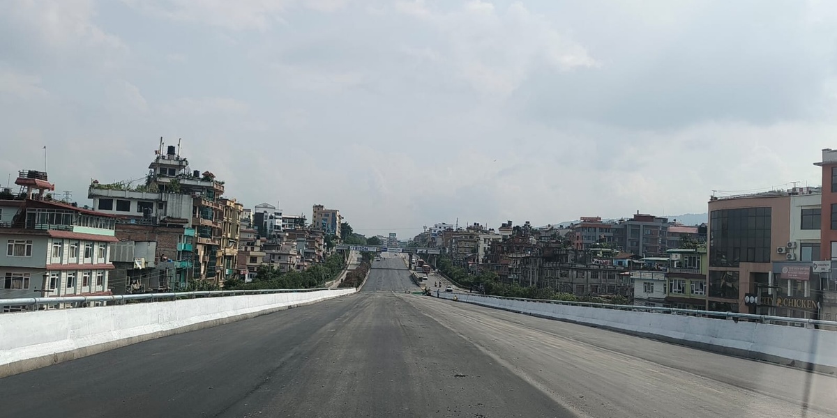 ग्वार्को ओभरपास निर्माण सम्पन्न, आजदेखि गाडी गुड्ने