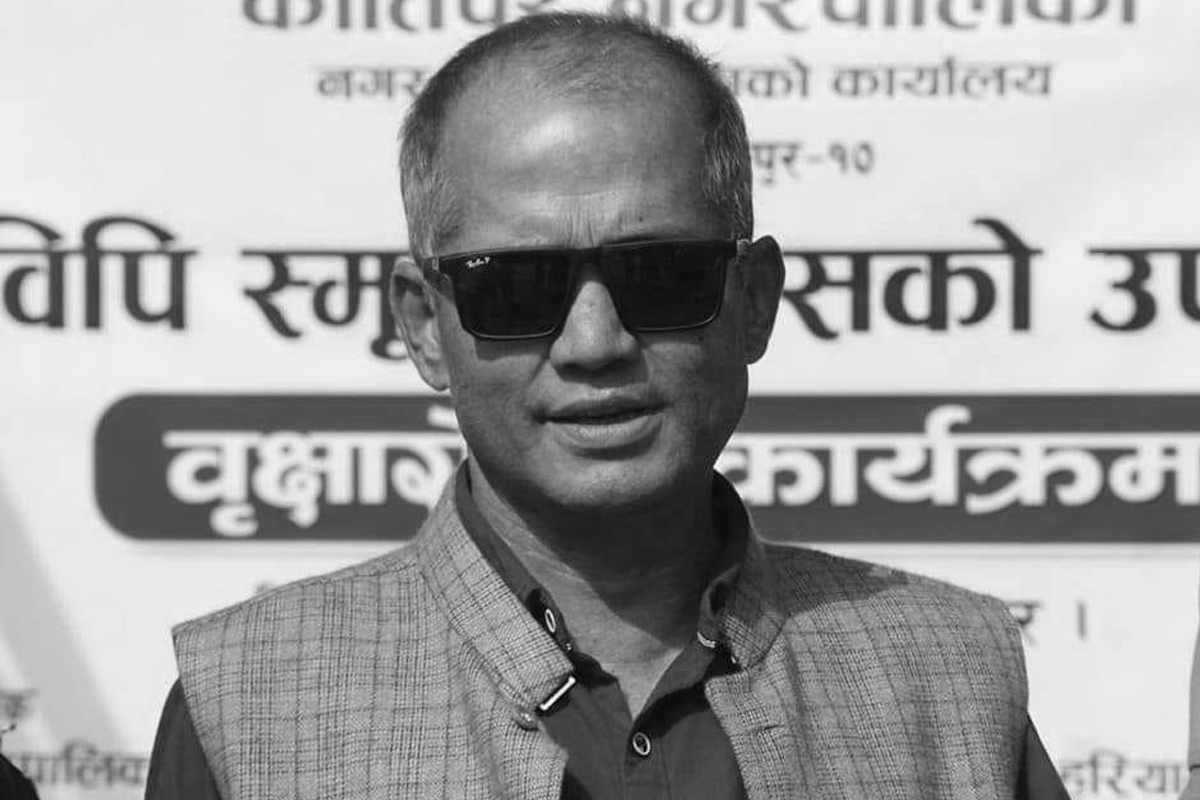 कीर्तिपुरका नगरप्रमुख राजकुमार नकर्मीको निधन