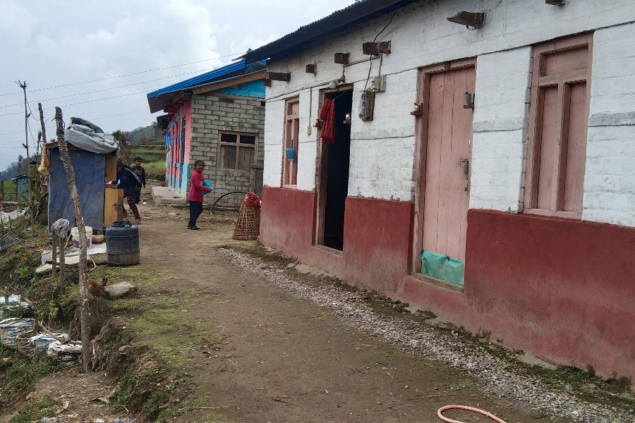 नमुना बस्तीमा समस्याका चाङ