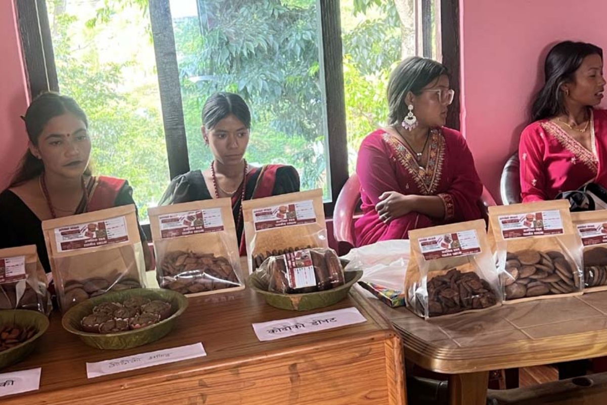 कक्षा १२ को परीक्षा दिएर बसेका विद्यार्थीलाई कोदोको परिकार उत्पादन र प्याकेजिङ तालिम