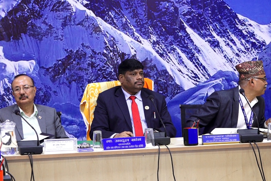 ढुंगा, गिट्टी, बालुवा उत्खनन, बिक्री तथा व्यवस्थापनसम्बन्धी विधेयक दर्ता गर्न निर्देशन