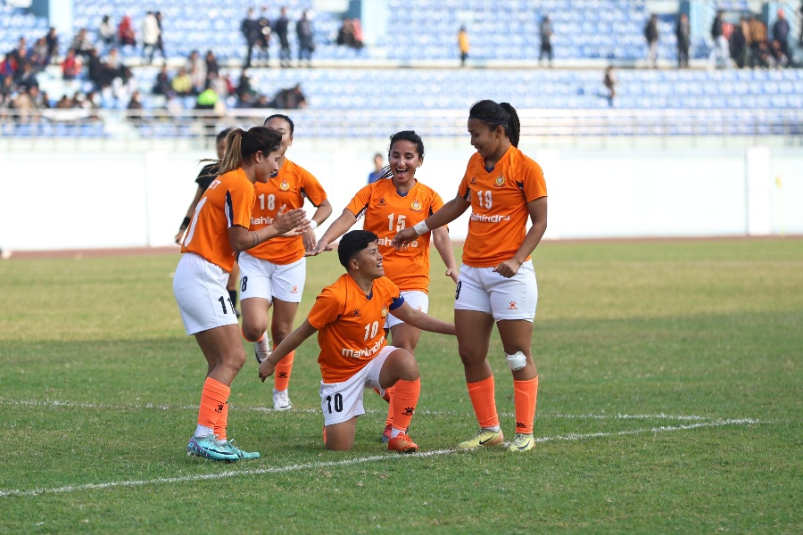 एपीएफले जित्यो एन्फा महिला लिगको उपाधि