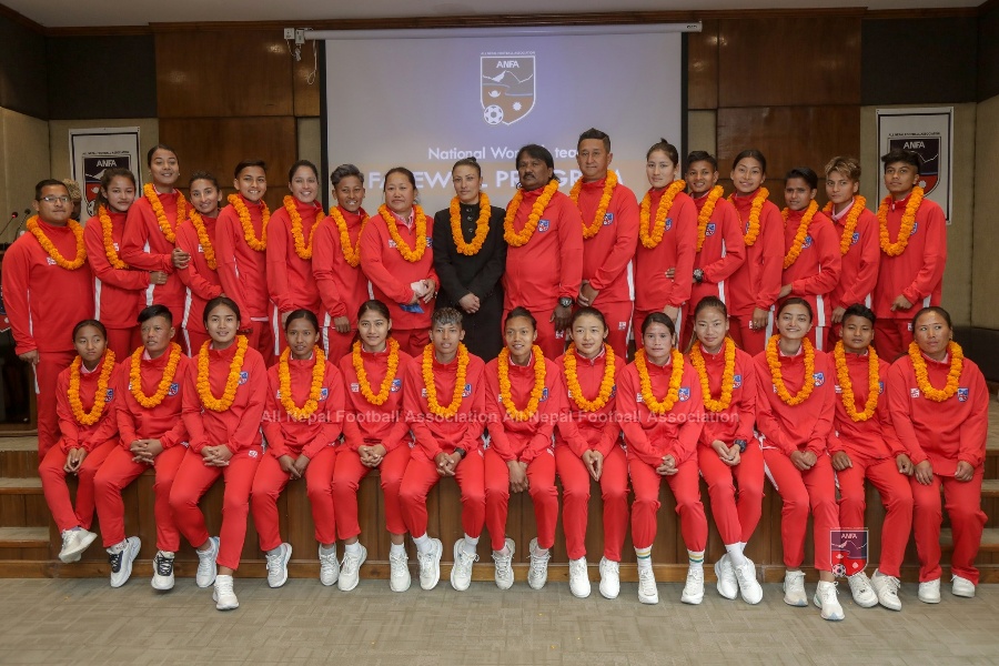 महिला फुटबल टोलीको वरीयतामा सुधार