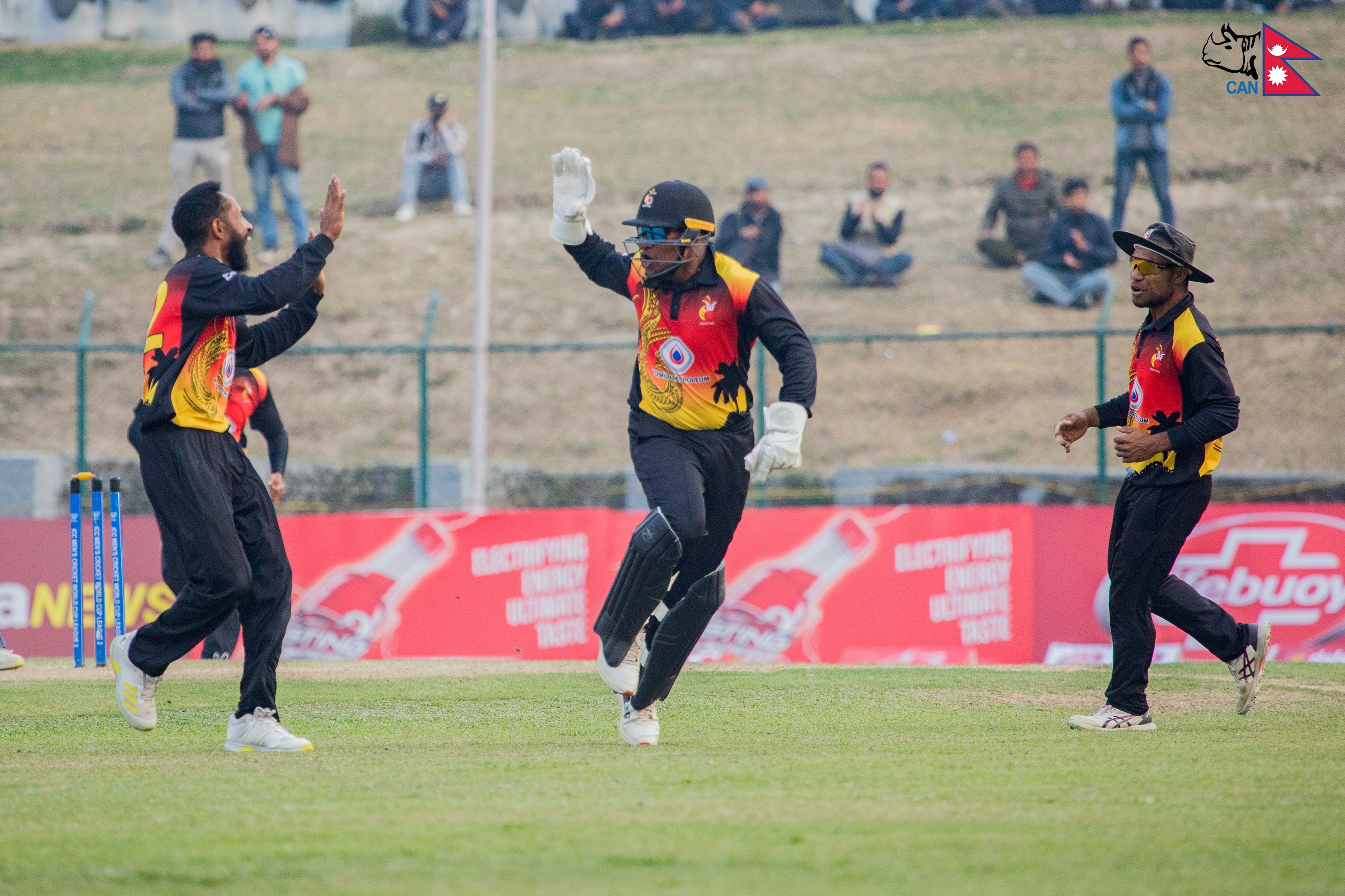 लिग–२ : पपुवा न्युगिनीसँग यूएई ५६ रनले पराजित