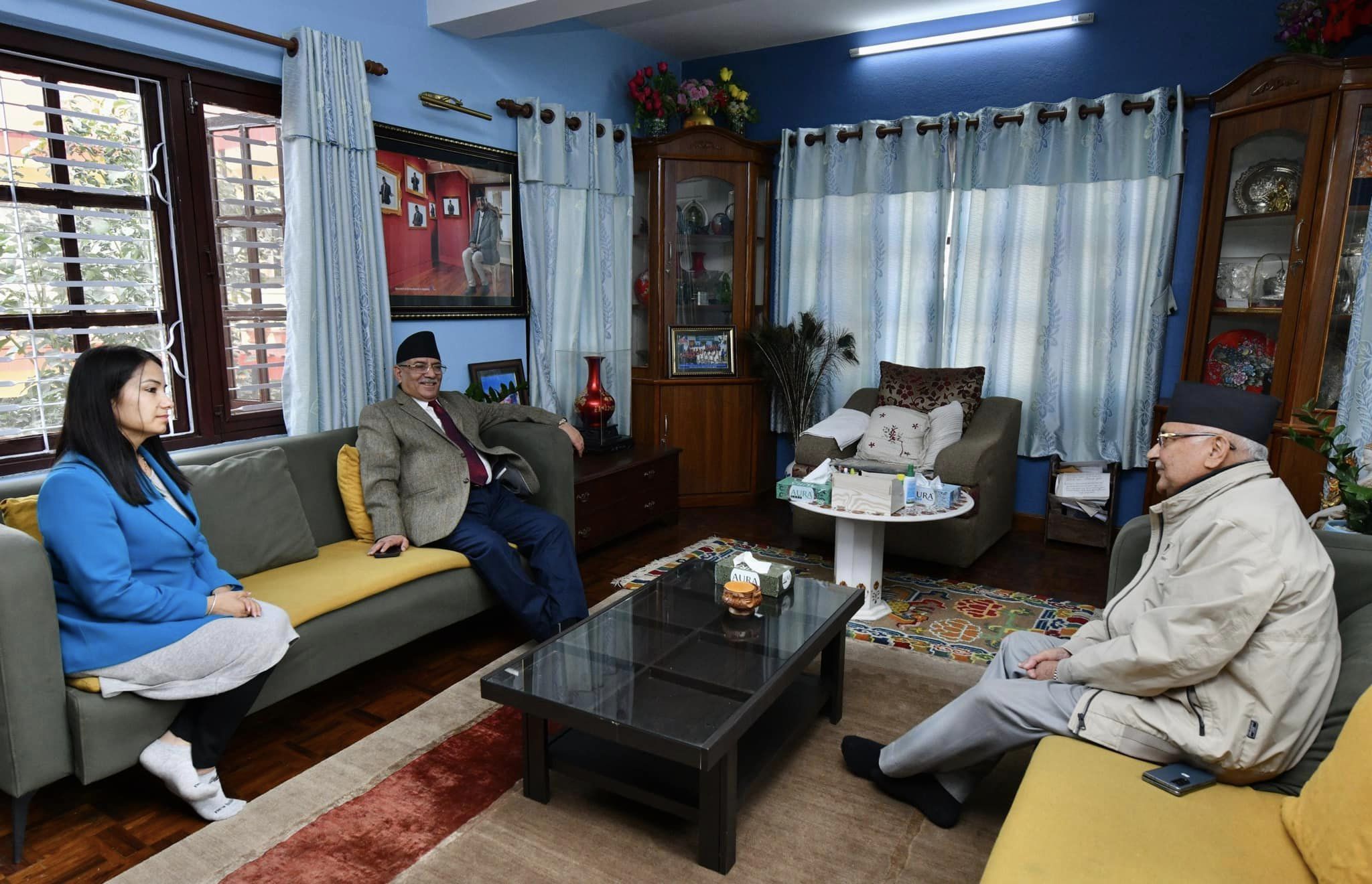 बालकोटमा ओलीलाई भेटेपछि दाहालको प्रतिक्रिया– ‘हामी एकै ठाउँमा छौँ, १–२ दिनमै राष्ट्रपतिबारे निर्णय हुन्छ’