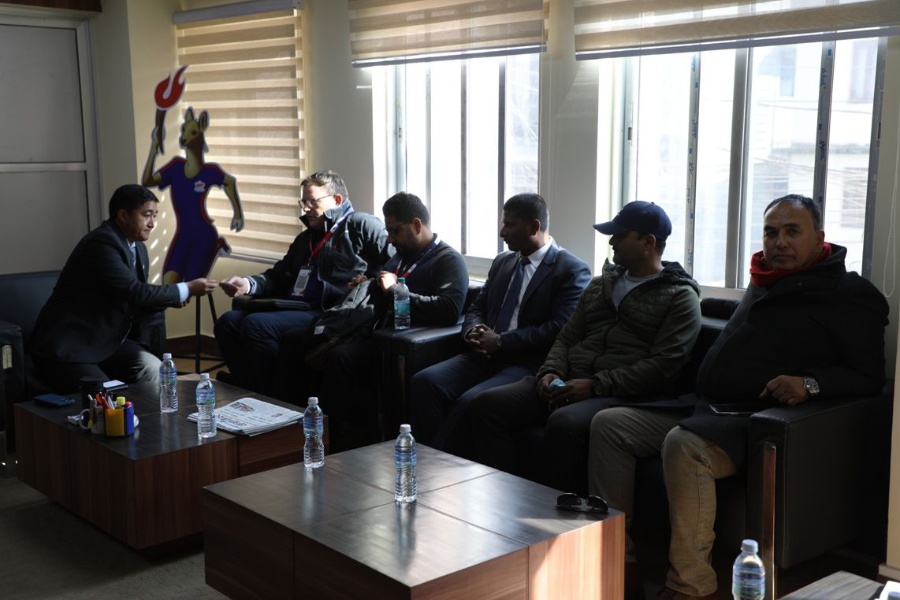 नेपाल टी–२० लिग विवादबारे आईसीसीको टोली र राखेप सदस्य सचिवबीच छलफल