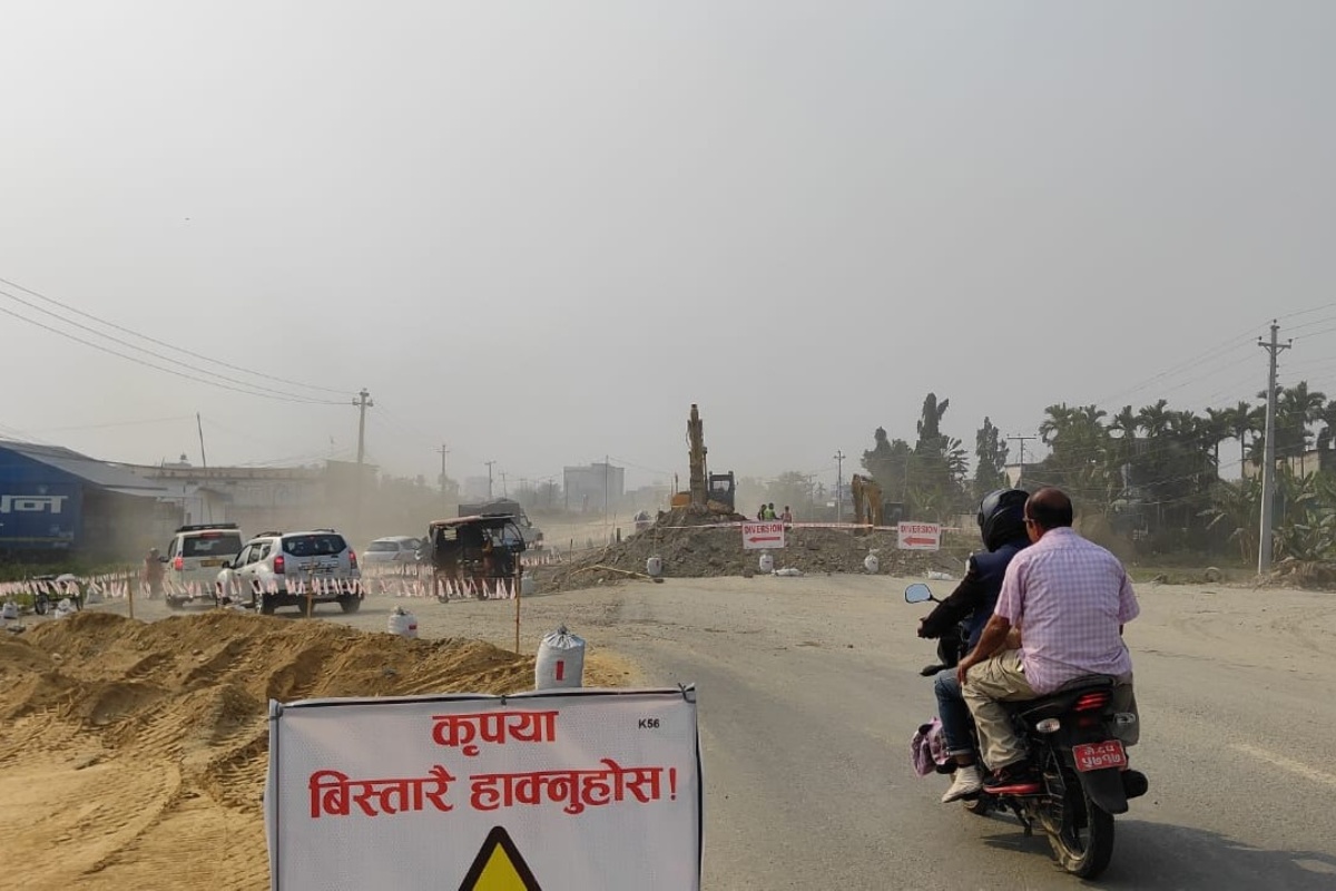 एशियाली राजमार्ग: काँकडभिट्टा–पाडाजुँगीखण्डको काम सुस्त