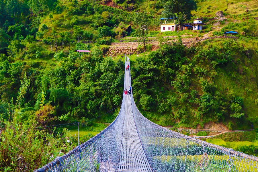 निसीखोलामा ४ वर्षमा १८ झोलुंगे पुल: फेरियो स्थानीयको दैनिकी