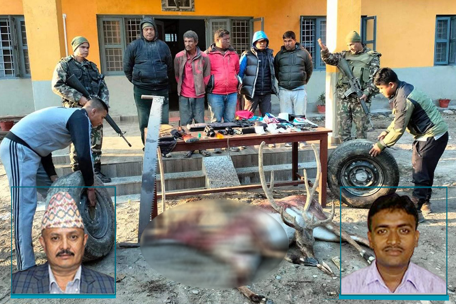 वन्यजन्तुको चोरीतस्करीमा संलग्न ‘पहुँचवाला’लाई राष्ट्रिय निकुञ्ज कार्यालयद्वारा सफाइ