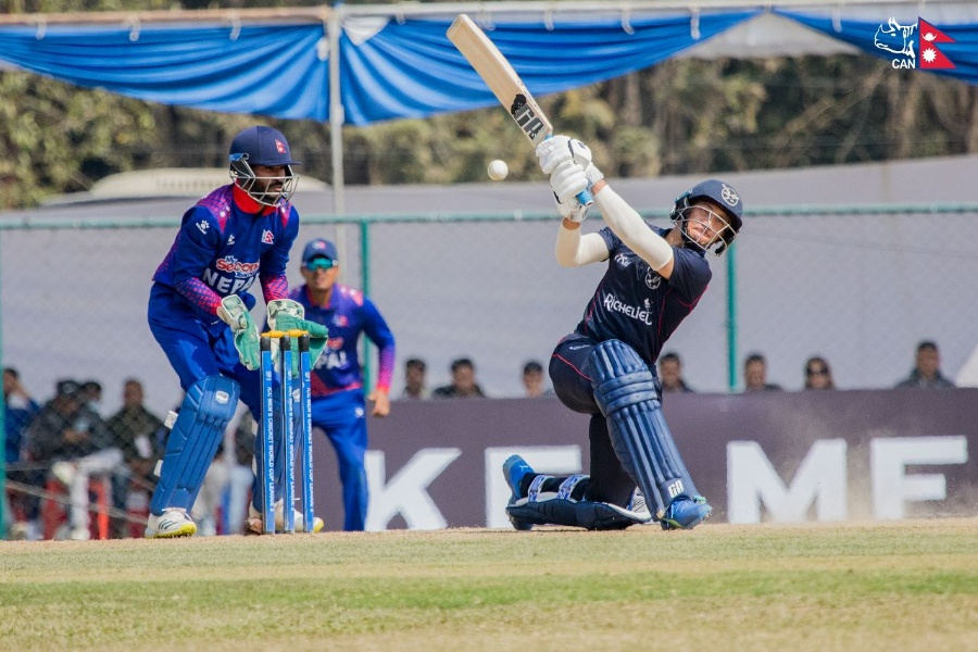 नामिबियाले नेपाललाई दियो २७५ रनको लक्ष्य