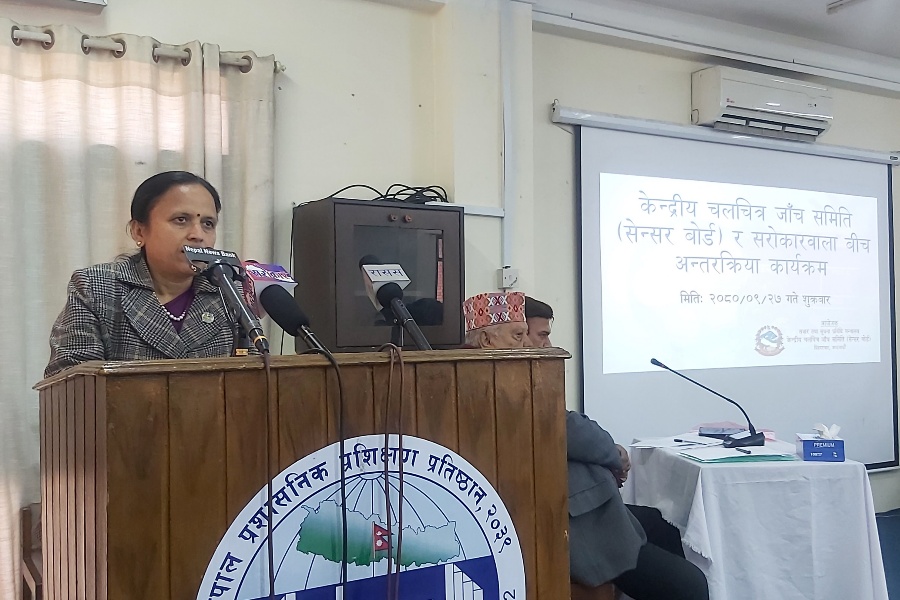 चलचित्रसम्बन्धी विधेयक संसद्को आगामी अधिवेशनमा पेश हुन्छ: सञ्चारमन्त्री