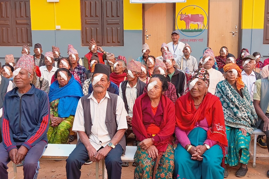 निःशुल्क आँखा शिविरबाट १ हजार जना लाभान्वित