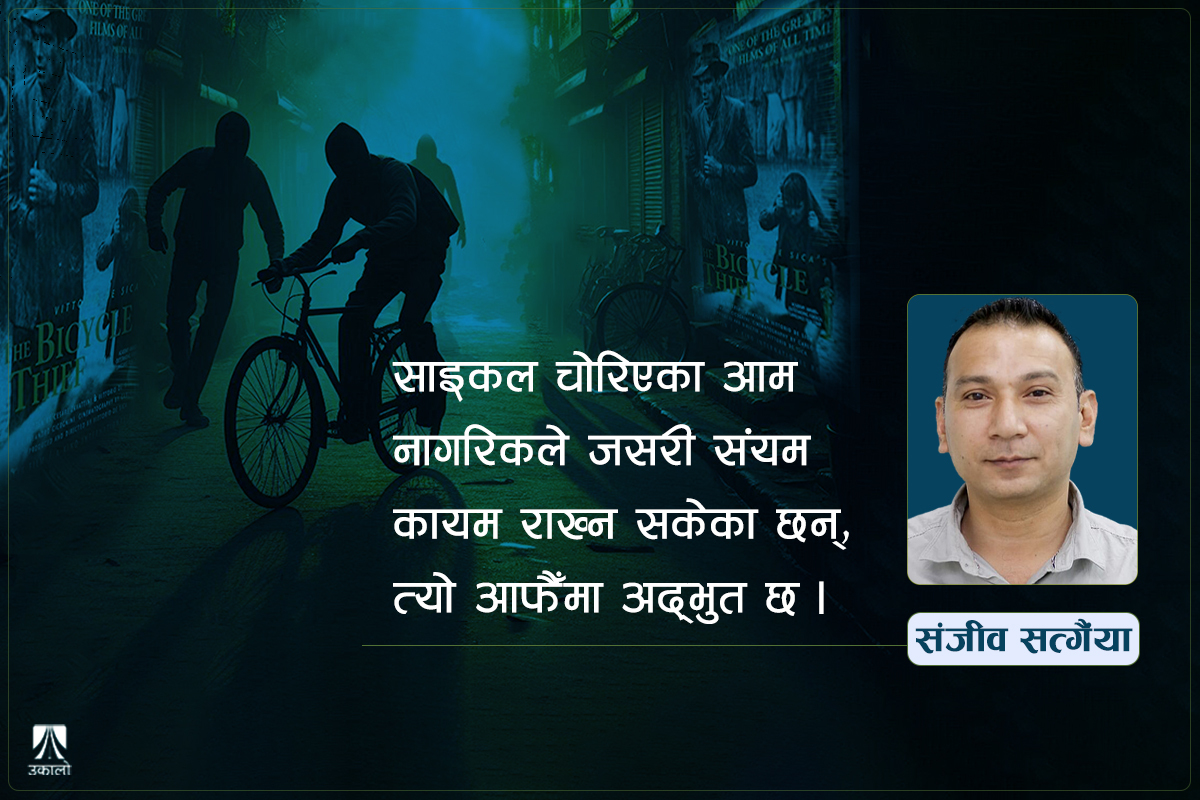 साइकल चोरिएका आम नेपाली