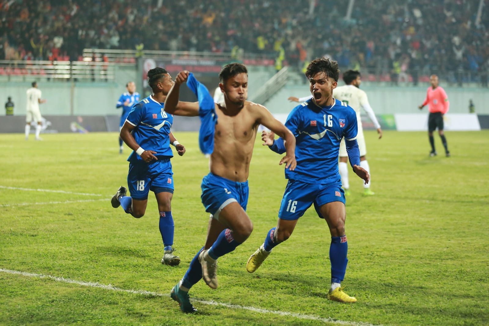 पाकिस्तानविरुद्धको मैत्रीपूर्ण खेलमा नेपाल १-० ले विजयी