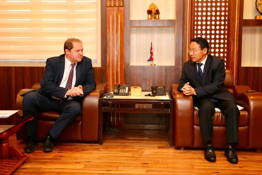 नेपालको जलविद्युत् र मल कारखानामा लगानी गर्न रुससँग अर्थमन्त्रीको आग्रह