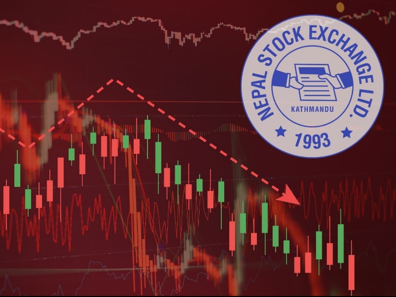 नेप्से परिसूचकसँगै घट्यो कारोबार रकम