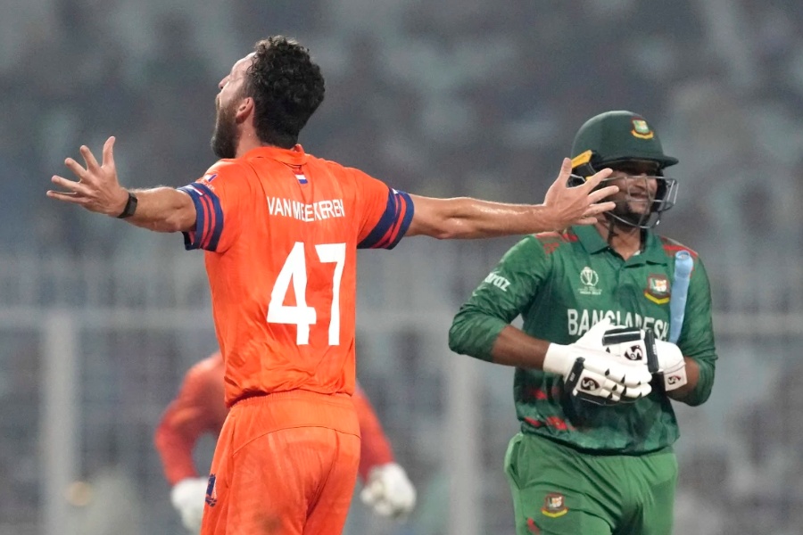 विश्वकप क्रिकेटमा नेदरल्यान्ड्सको दोस्रो जित, बंगलादेश ८७ रनले पराजित