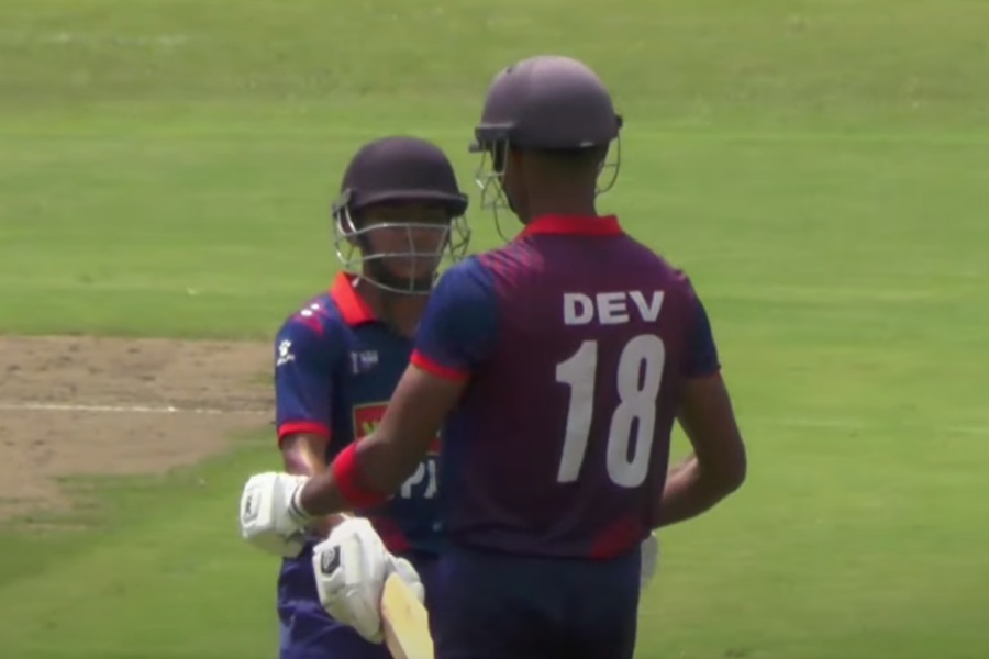 देवको शतकमा उपाधि जित्न नेपालले यूएईलाई दियो २८१ रनको लक्ष्य