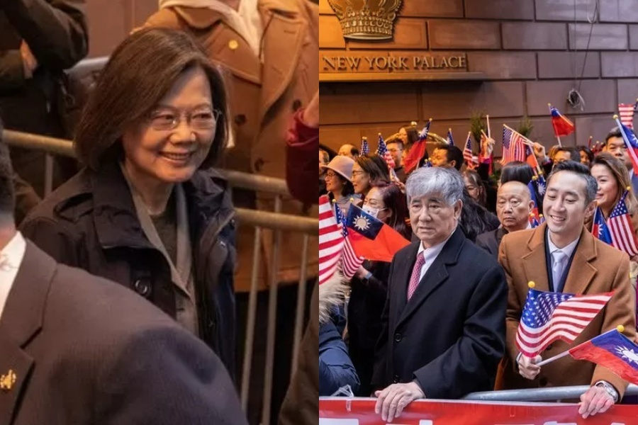 चीनको चेतावनी बेवास्ता गर्दै ताइवानी राष्ट्रपति अमेरिकामा