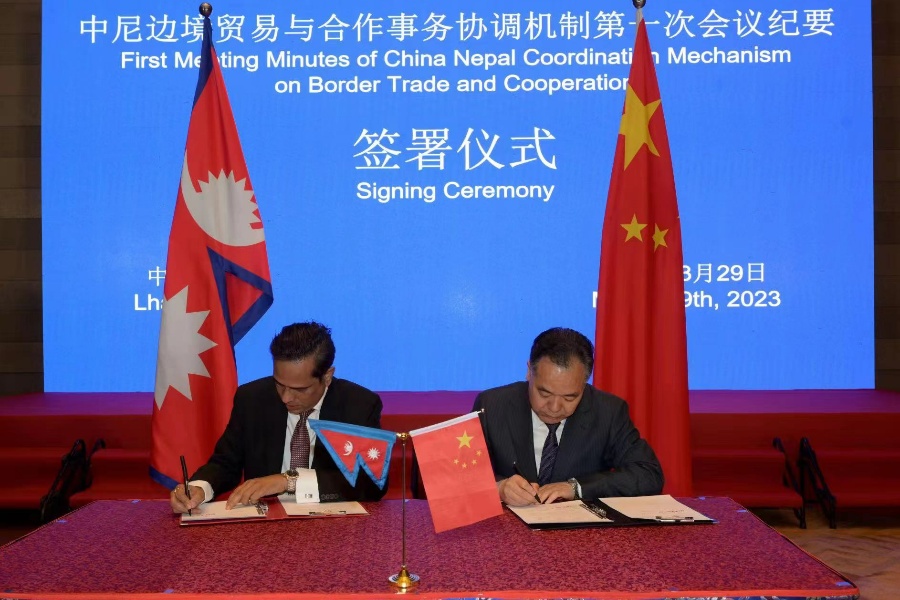 रसुवागढी/केरुङ दुईतर्फी व्यापार पूर्णरूपमा सञ्चालन गर्ने सहमति