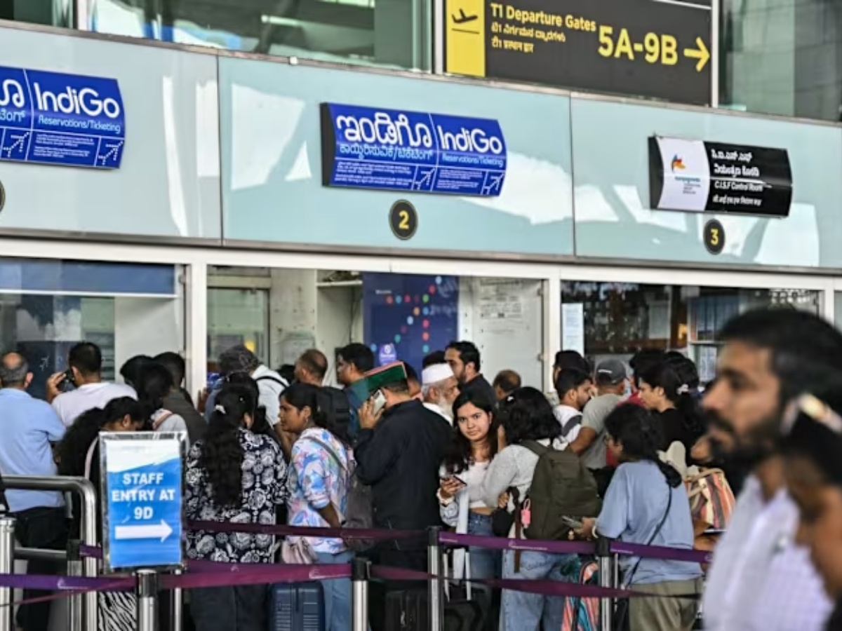 इन्डिगोका १२०० भन्दा बढी उडान रद्द हुँदा भारतीय विमानस्थल अस्तव्यस्त