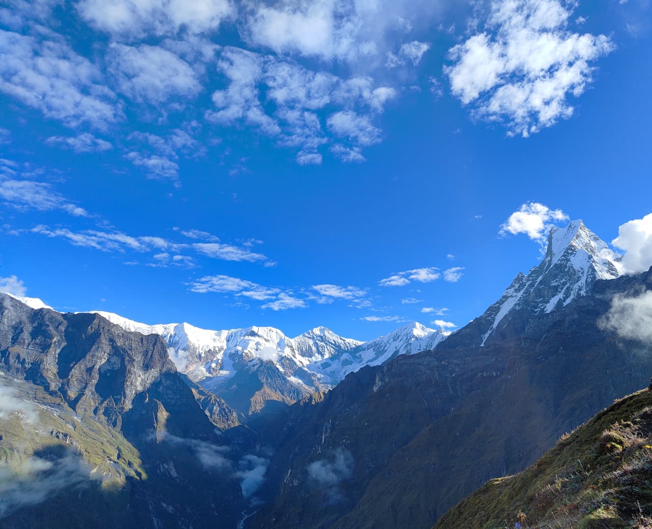 मर्दी हिमाल पदमार्ग: जहाँ माछापुच्छ्रेले स्वागत गर्छ (तस्वीरहरू)