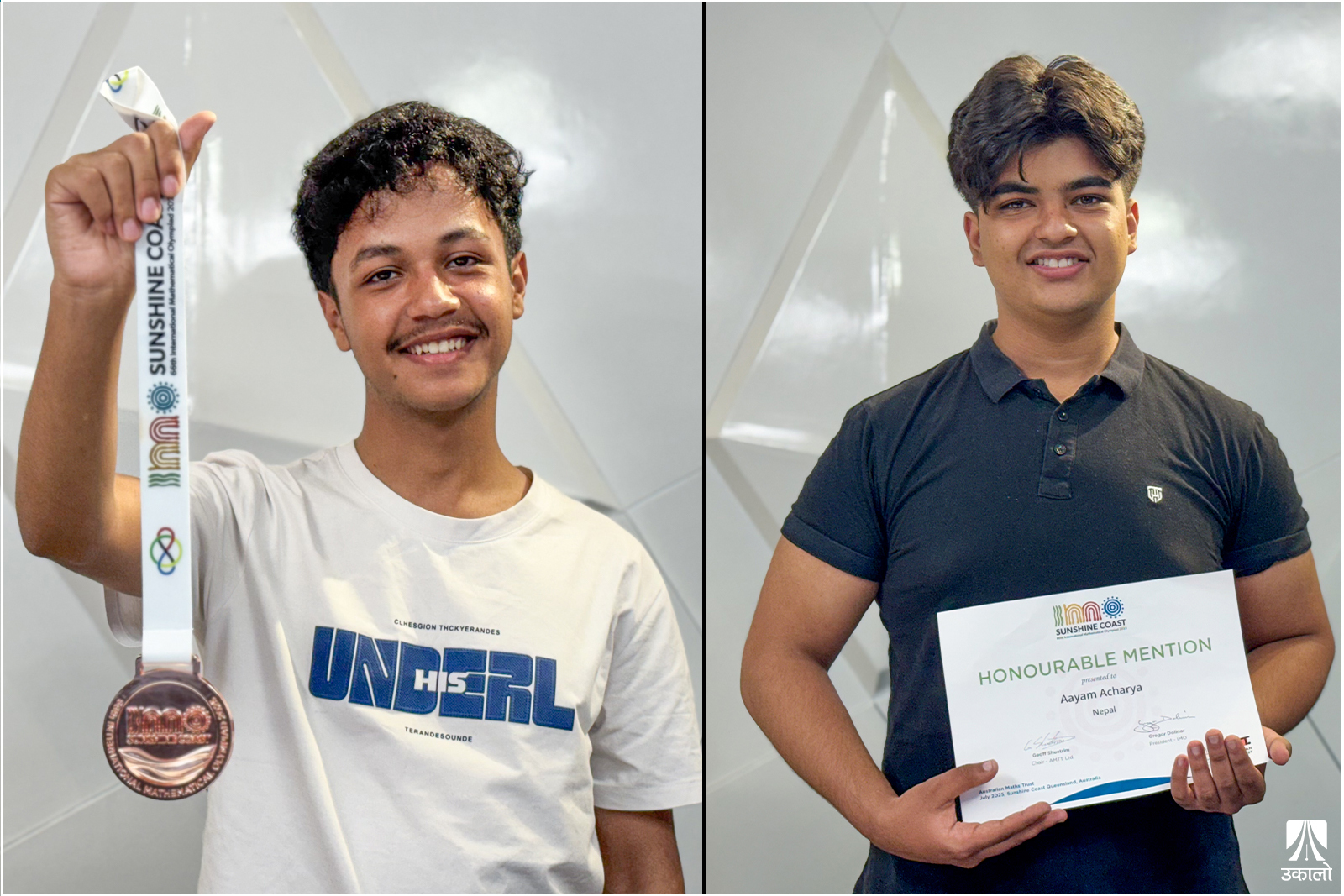 गणितीय ओलम्पियाडमा कांस्य विजेता श्रेयश भन्छन्– ‘प्रशिक्षकको मार्गदर्शन पाए अझै उच्चस्तरमा पुग्थ्यौँ’