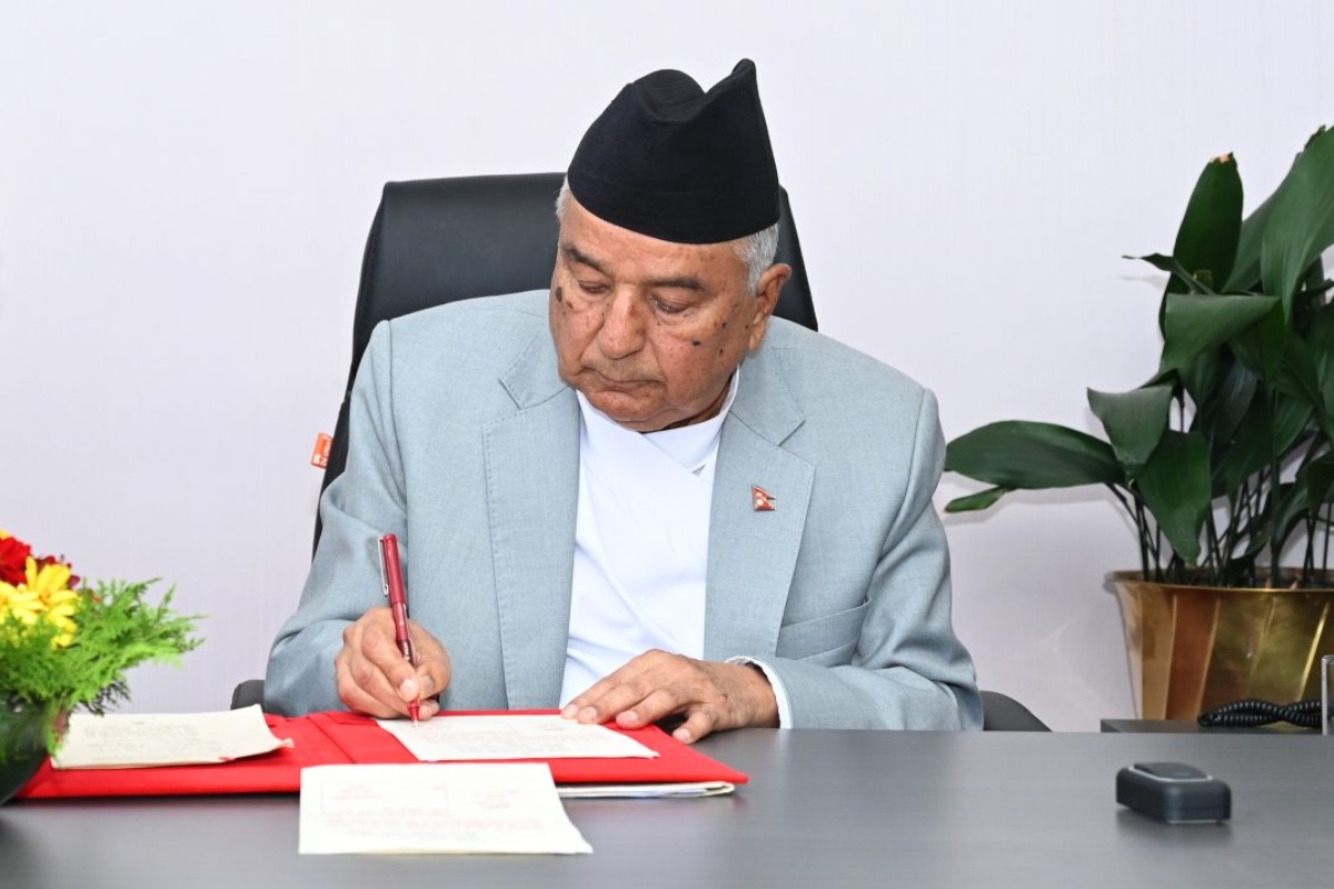 निर्वाचनमा सेना परिचालन गर्न राष्ट्रपतिबाट स्वीकृति