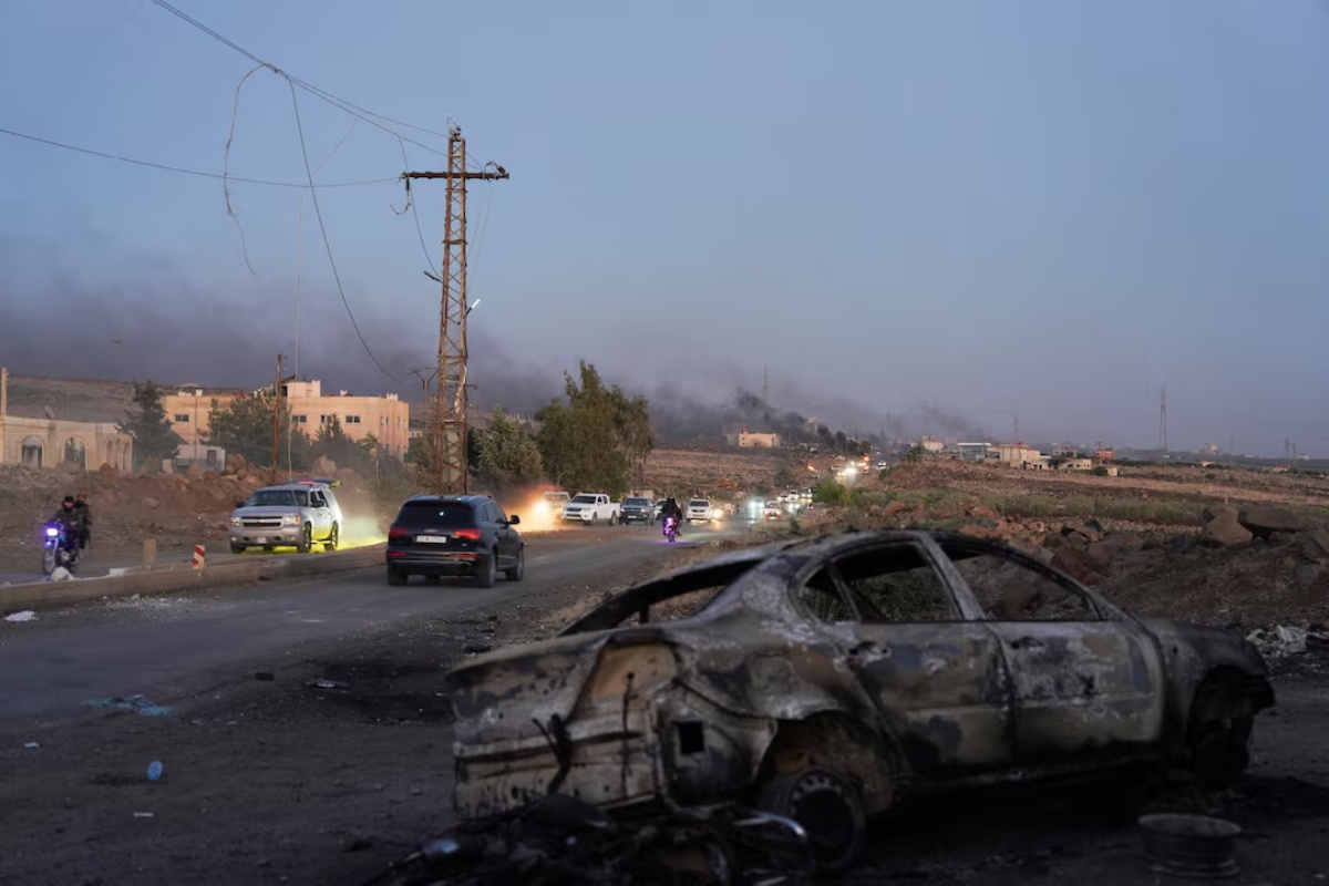 सिरिया–इजरायलबीच युद्धविराम भएको अमेरिकाको घोषणा